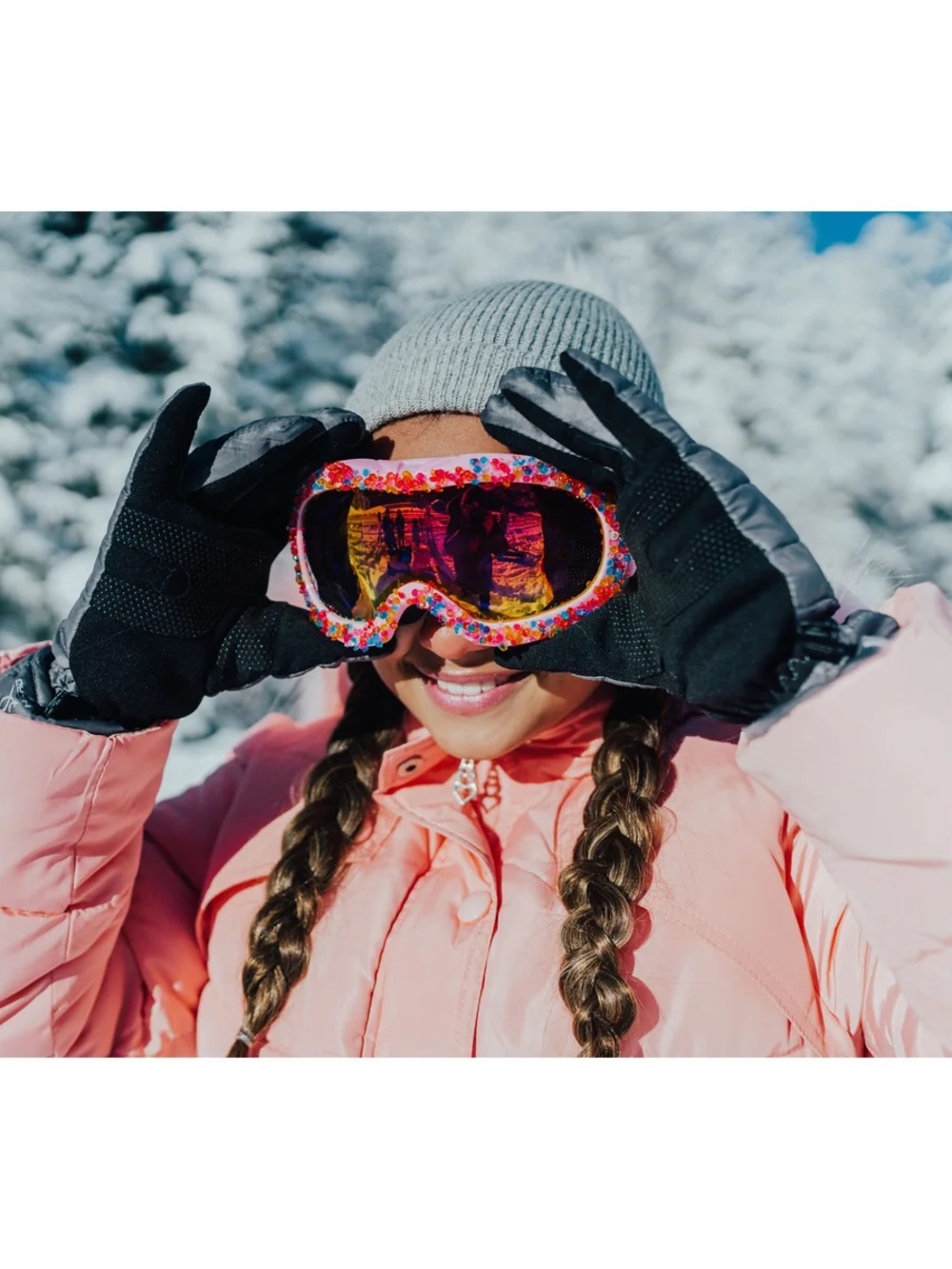 Bling2Go SKI GOGGLE RAINBOW ICE